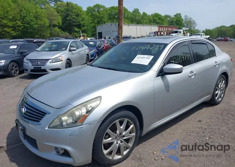 2013 Infiniti G37 из США, поврежденный, VIN JN1CV6AR9DM758189